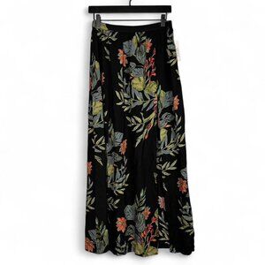Patrons of Peace Windward Skirt in Black Arboreal Print
